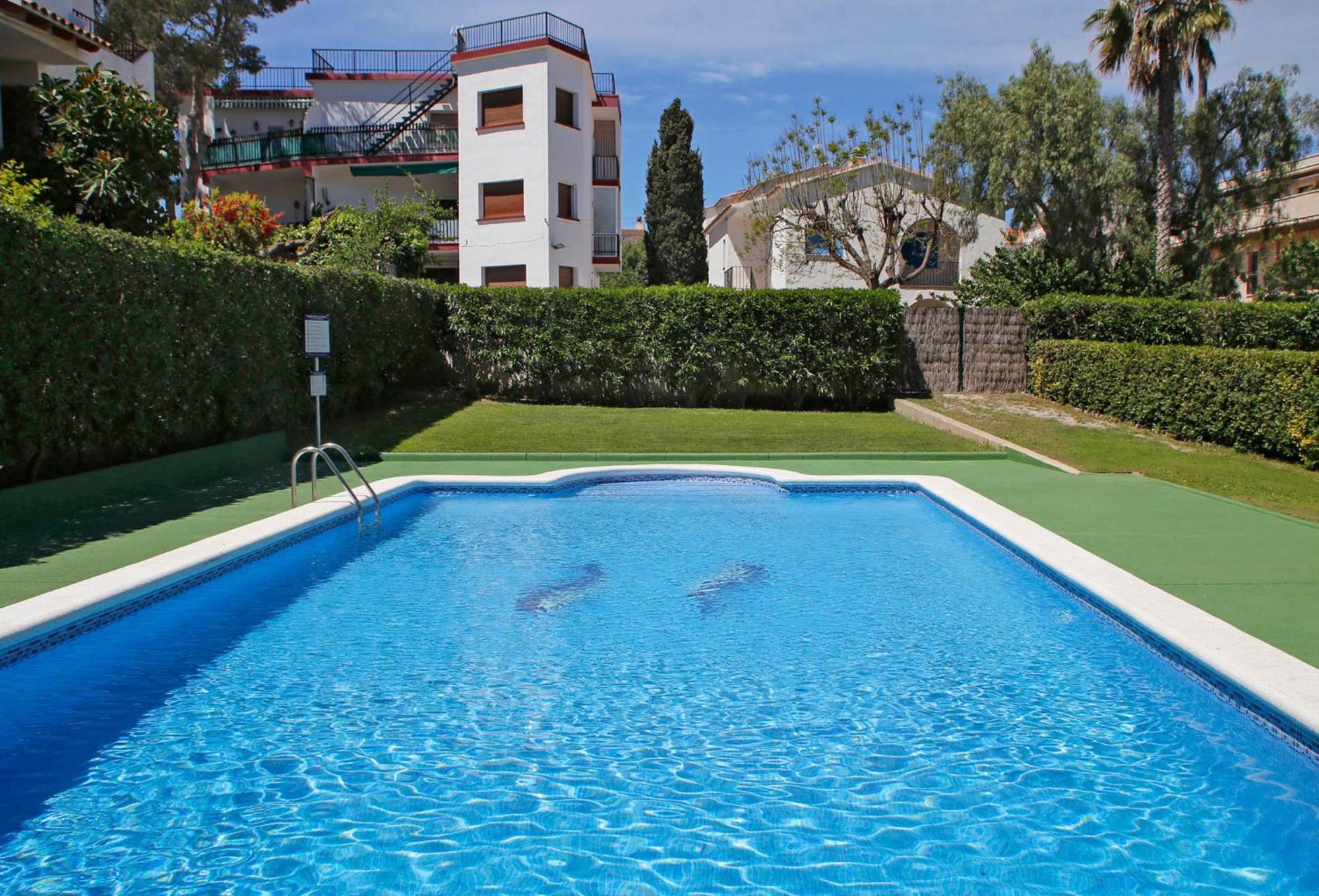 At044 Cerca De La Playa, Con Piscina Y Airco Apartman Torredembarra Kültér fotó