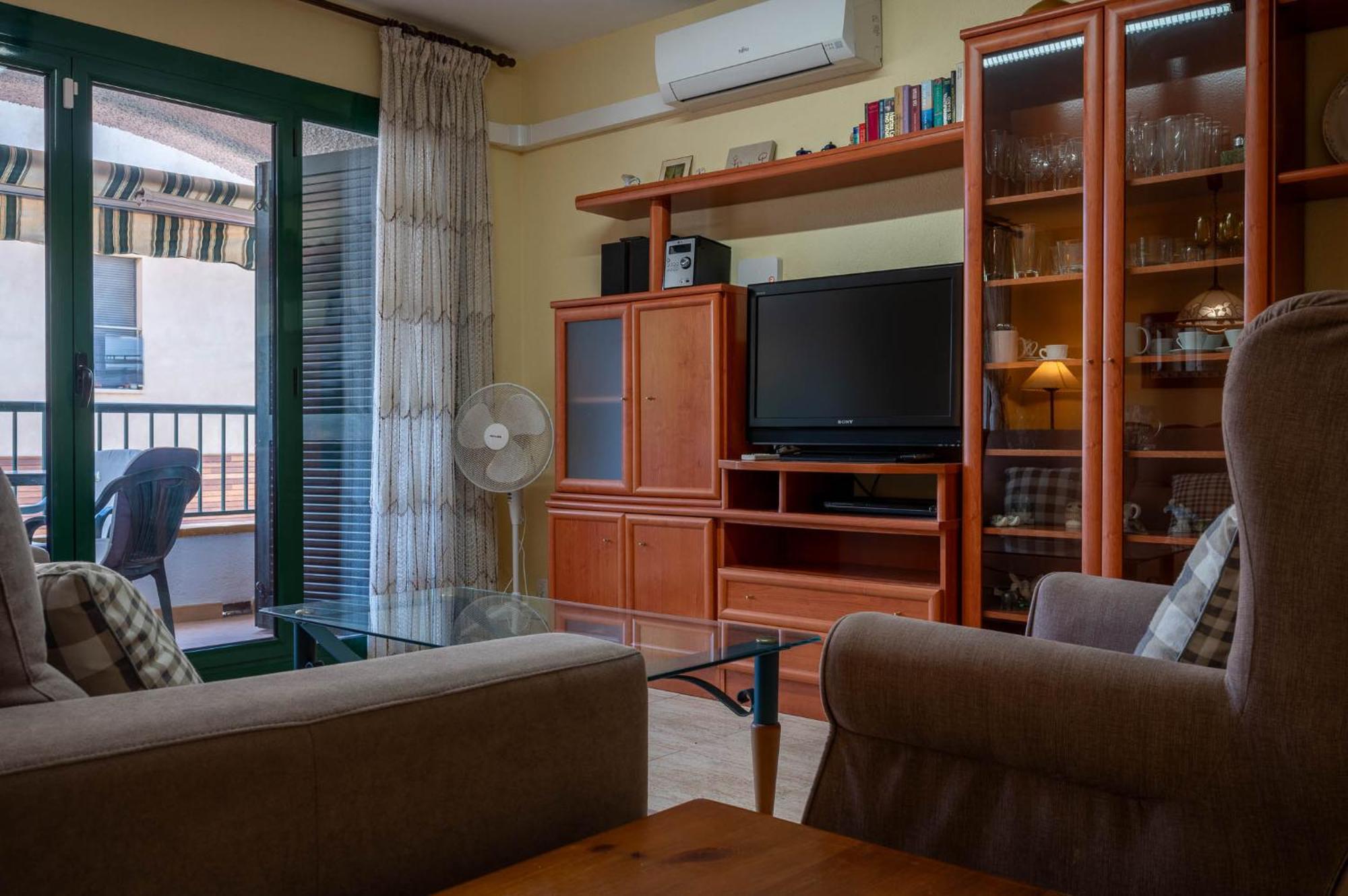 At044 Cerca De La Playa, Con Piscina Y Airco Apartman Torredembarra Kültér fotó