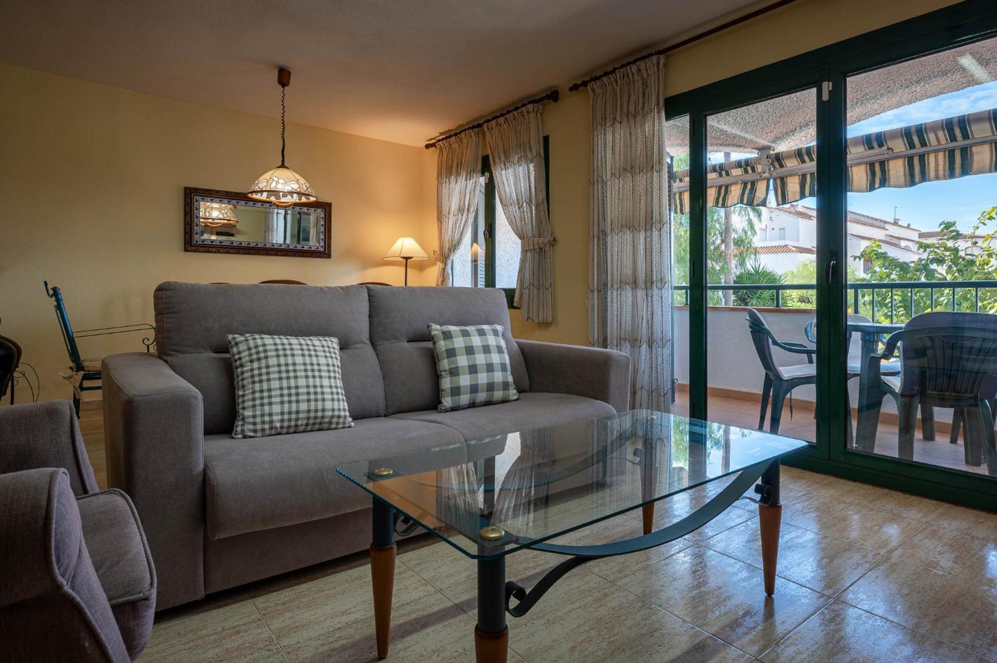 At044 Cerca De La Playa, Con Piscina Y Airco Apartman Torredembarra Kültér fotó